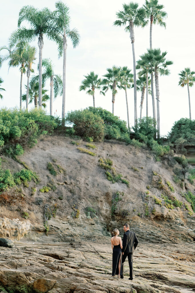Crescent Bay Beach California Summer Engagement 33