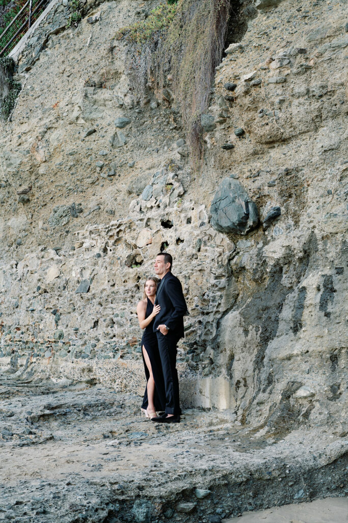 Crescent Bay Beach California Summer Engagement 57