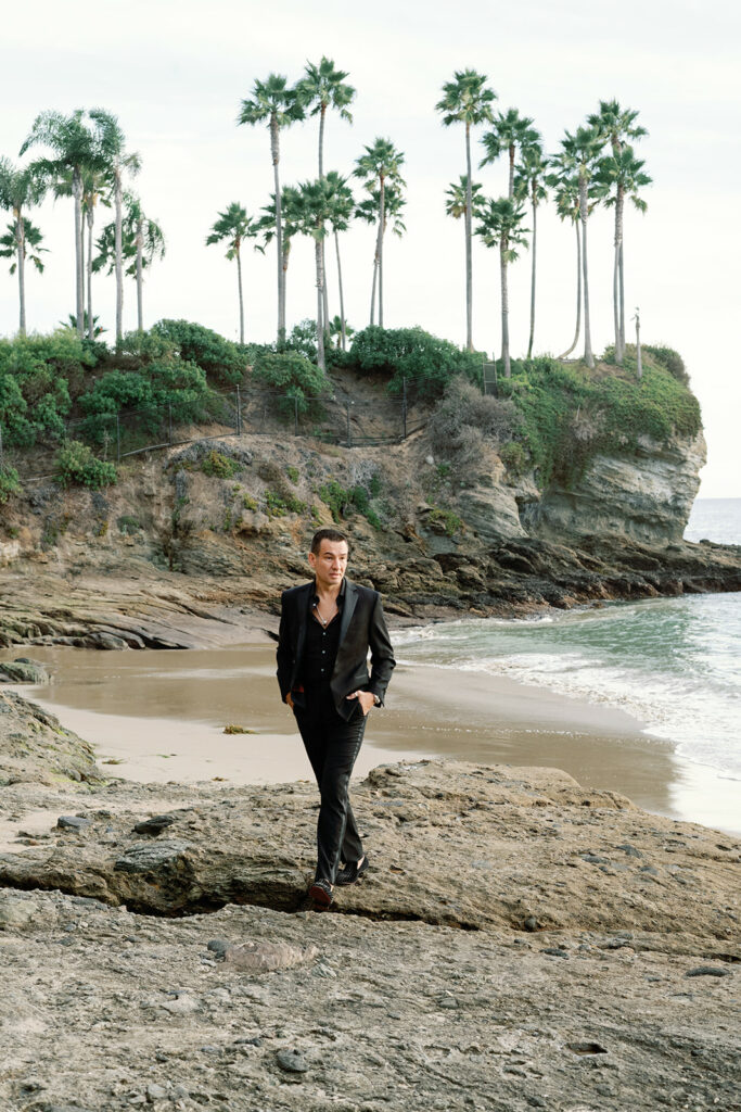 Crescent Bay Beach California Summer Engagement 59