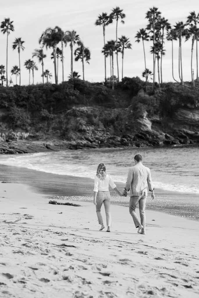 Crescent Bay Beach California Summer Engagement 70