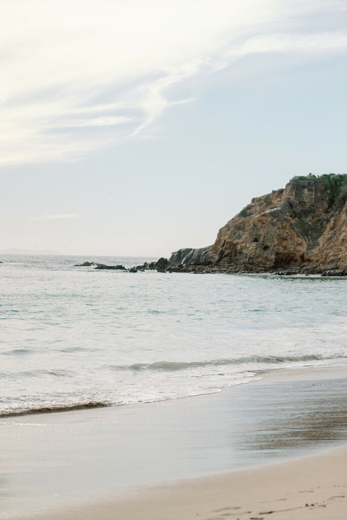 Crescent Bay Beach California Summer Engagement 71