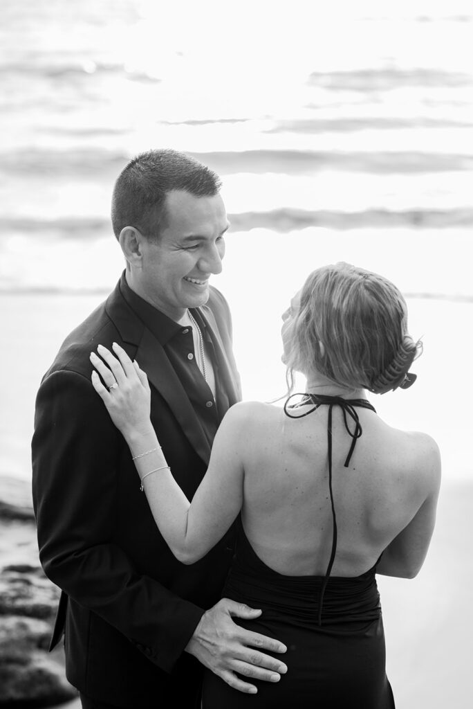 Crescent Bay Beach California Summer Engagement 77