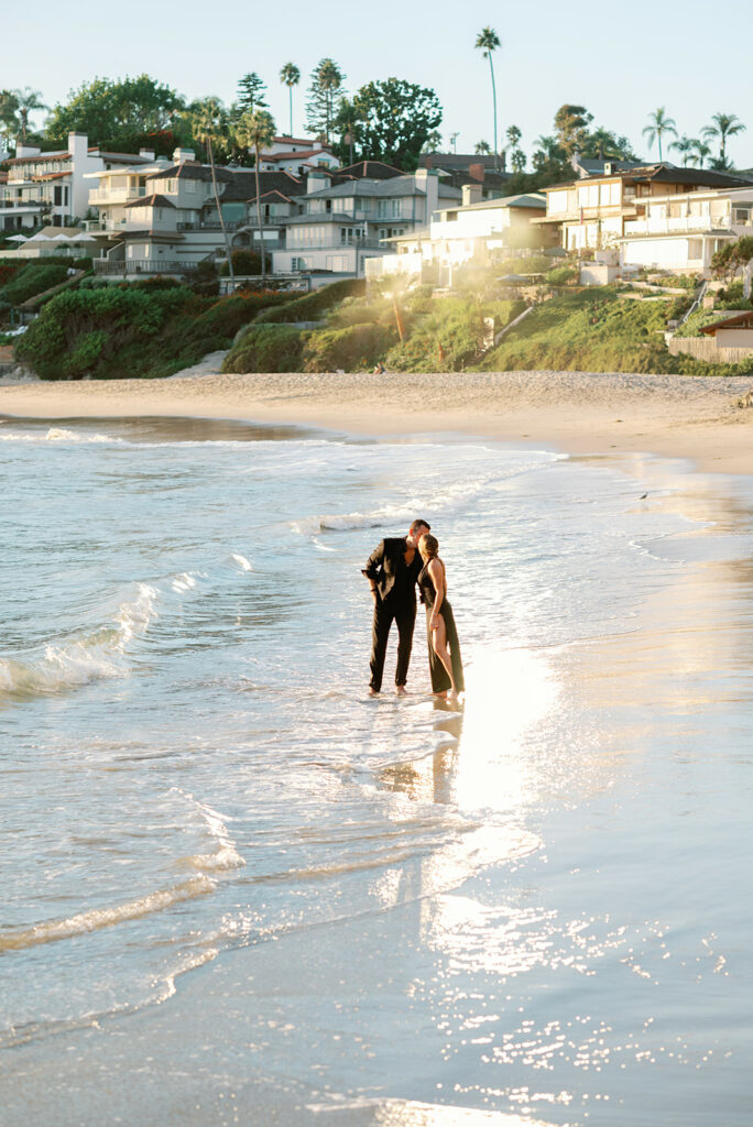 Crescent Bay Beach California Summer Engagement 85
