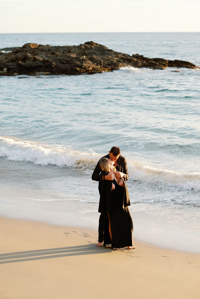 Crescent Bay Beach California Summer Engagement 88
