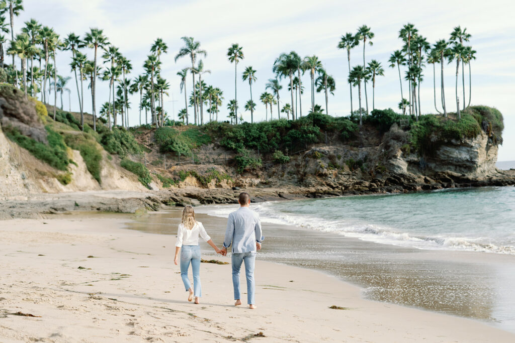 Crescent Bay Beach California Summer Engagement 92