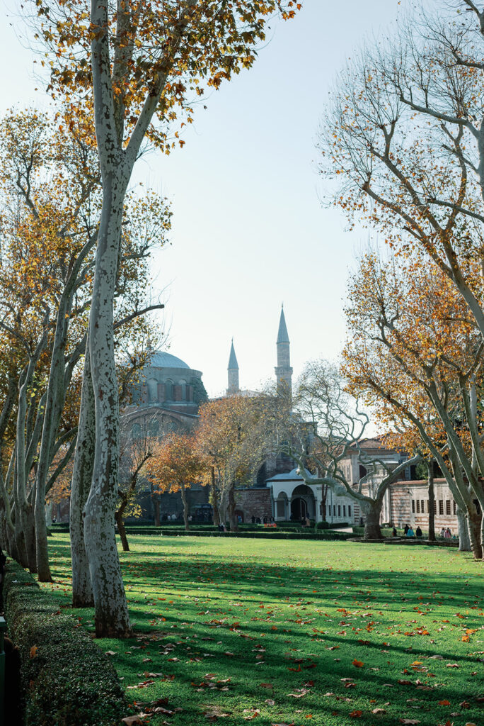 Topkapi Palace museum gardens istanbul turkey 3